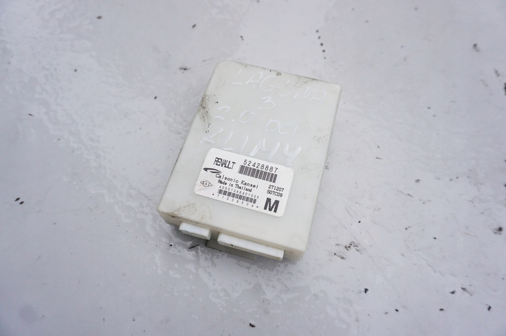 фото №1, Модуль кондиціонера 52428887 renault laguna 3 iii