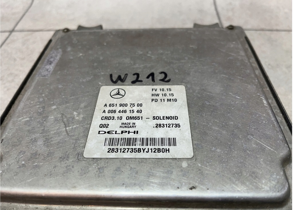 фото №5, Mercedes w212 2.2cdi набір стартовий бортовий комп'ютер bdb