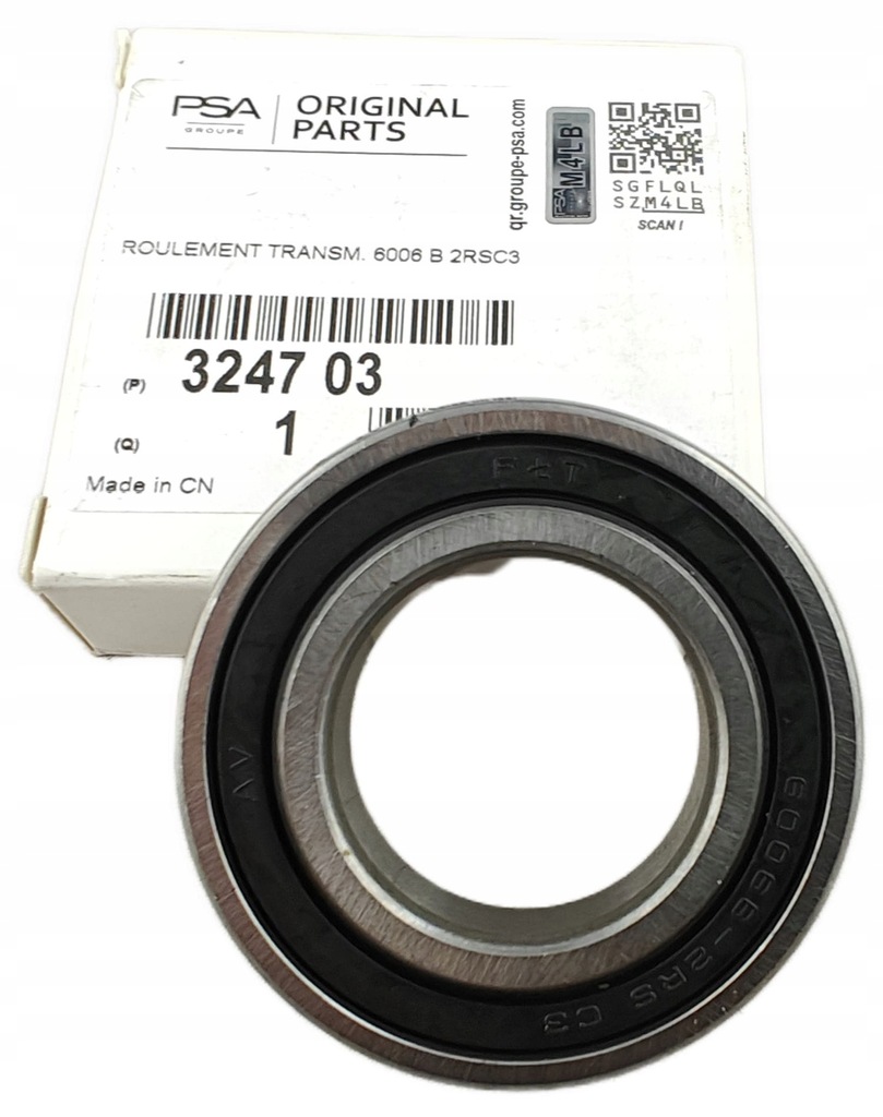 фото №1, Подшипник опоры полуось citroen peugeot 30x55x13 оригинал 324703