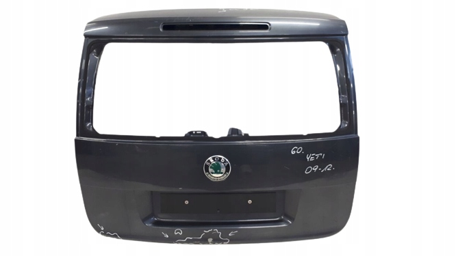 фото №1, Skoda yeti 2009-2012 крышка багажника задняя