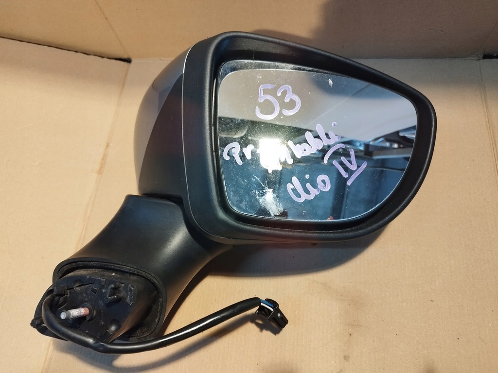 фото №1, 53 renault clio iv дзеркало праве 11 pin