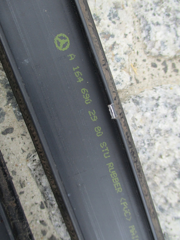 фото №8, W164 ml рейлинг рейлинги молдинг накладки кровельная