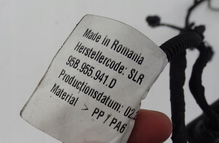 фото №6, Жгут электропроводка бампера задняя 4xpdc камера 95b955941d porsche macan 95b