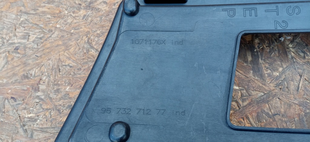 фото №9, Citroen ds3 10- повітропровід повітря впуск панель рамка 9673271277