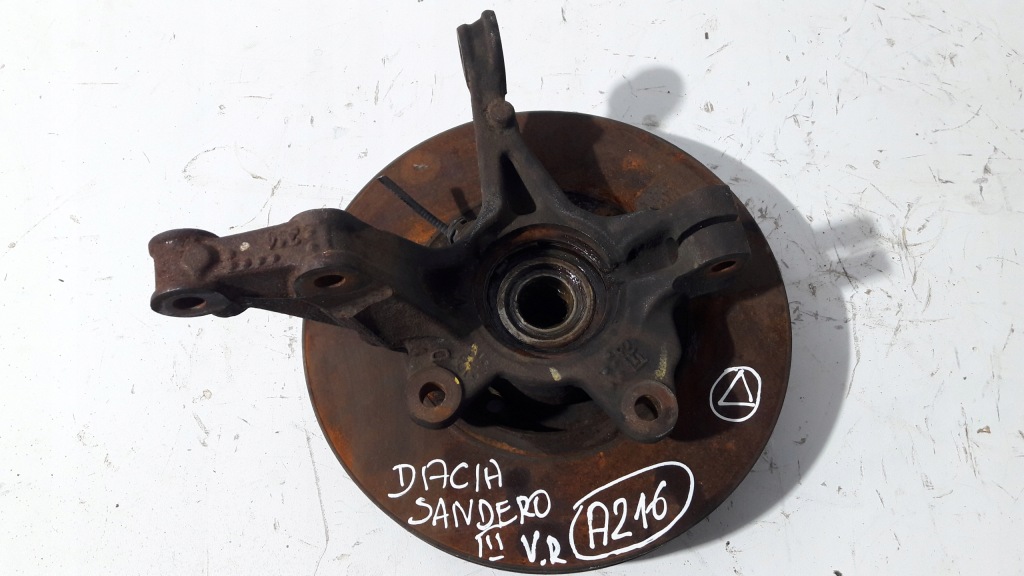 фото №4, Dacia sandero iii поворотный кулак правый перед ступица 902r