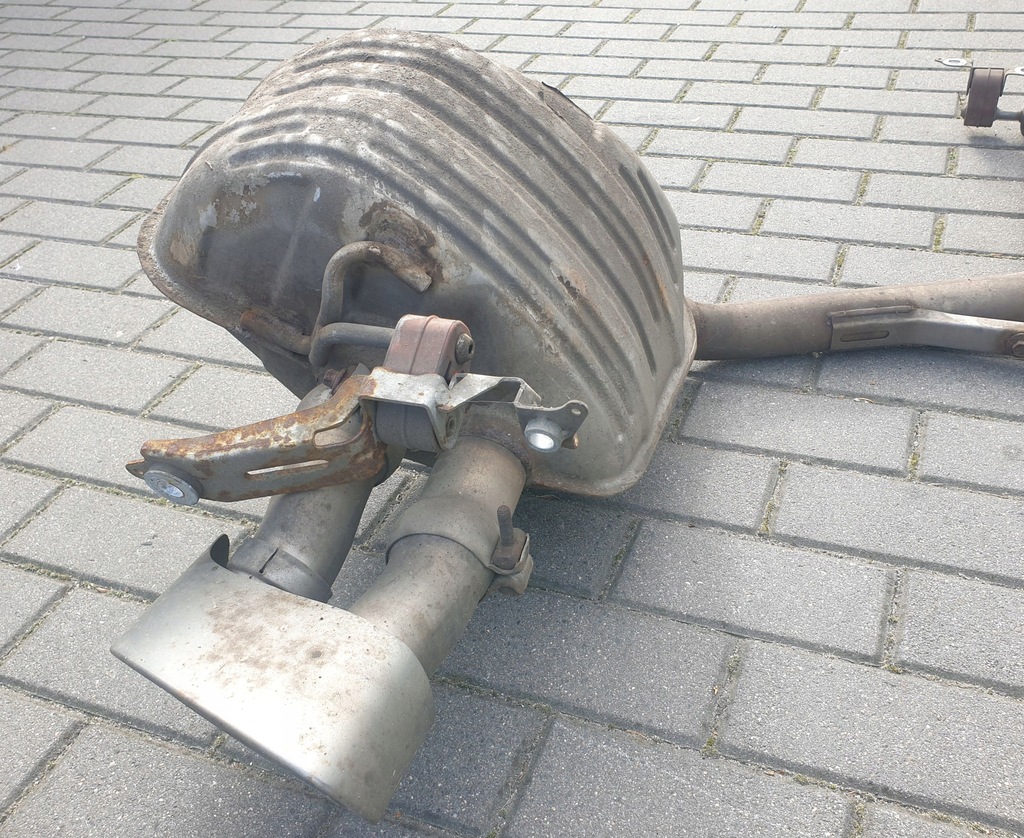 фото №6, Panamera 970 3.0 дизель выхлоп гаситель конечный oryg