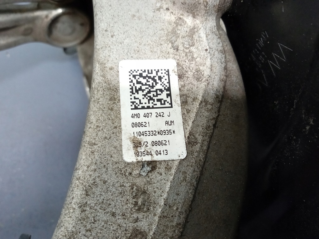 фото №5, Audi q7 ii 4m поворотный кулак правая перед 4m0407242j
