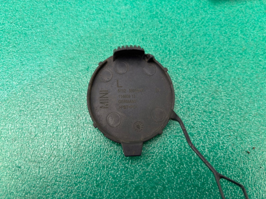 фото №3, Mini countryman r60 r61 ліва заглушка захист фаркоп бампера задня k147/bg539