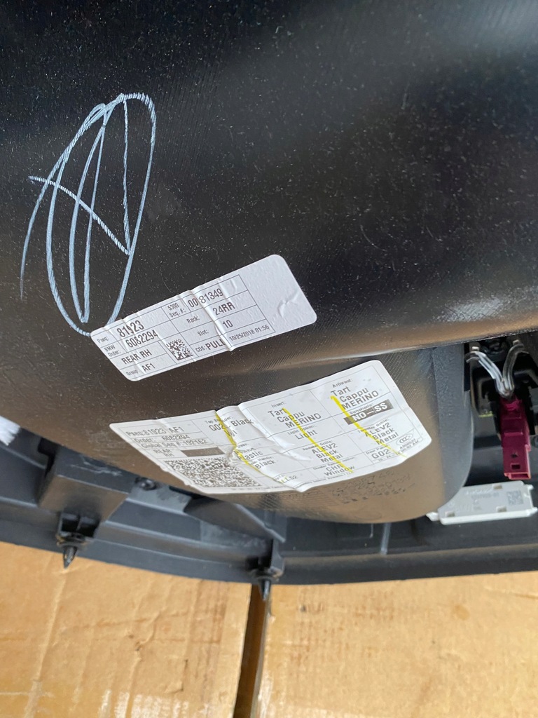 фото №6, Оббивка обшивка двері правий задня bmw x4 g02