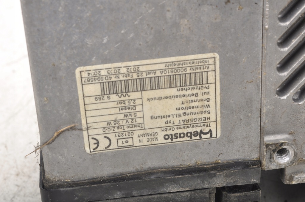 фото №4, Mazda 6 i gg 2.0 di webasto нагреватель