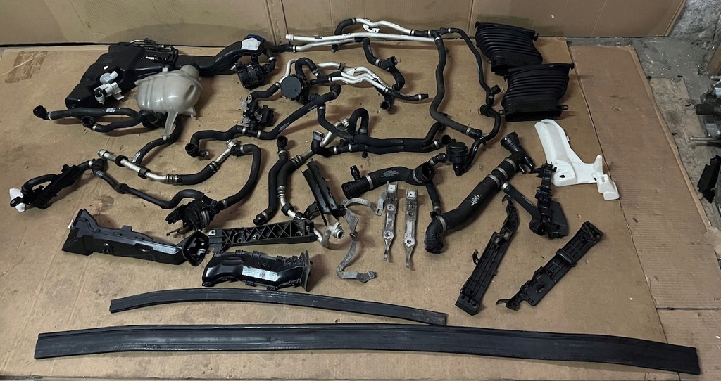 фото №13, Idealny kpl.przod mercedes gle w167 c167 6.3 multibeam lift 24r 1