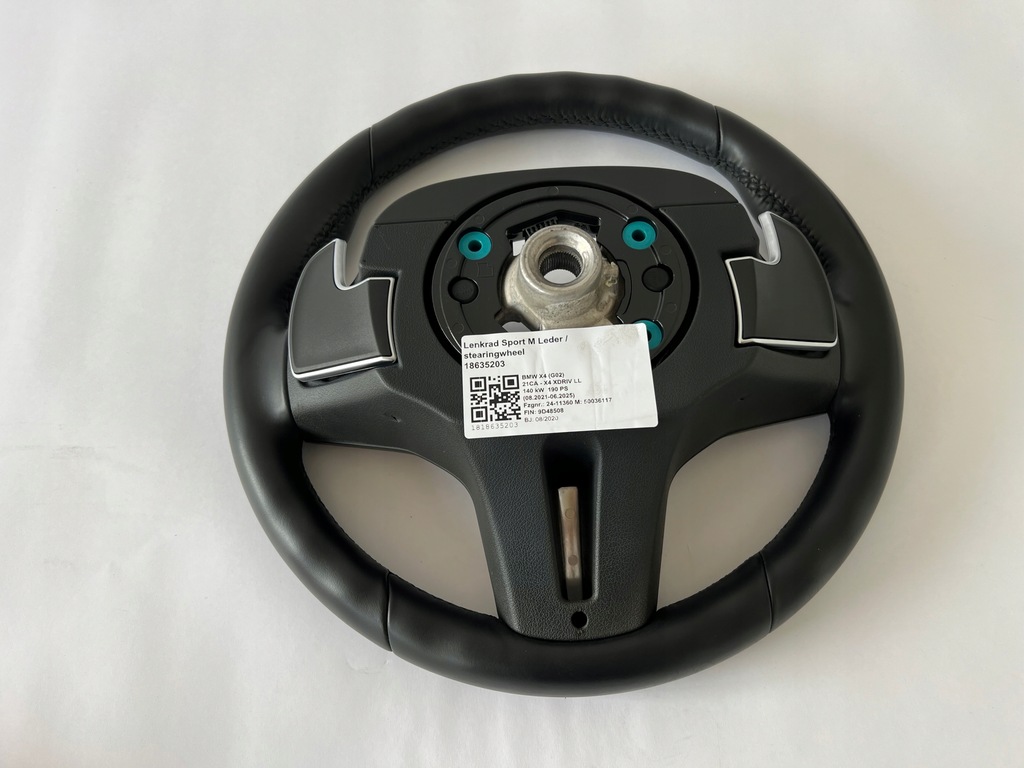 фото №6, Bmw x4 g02 x3 g01 воздуховод кожа m-pakiet управление лепестки переключения оригинал bmw