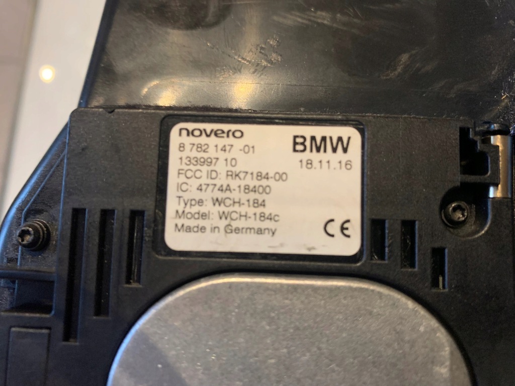 фото №10, Бардачок подлокотник зарядное устройство индукционная bmw 7 g11 g12 8782147 9330668