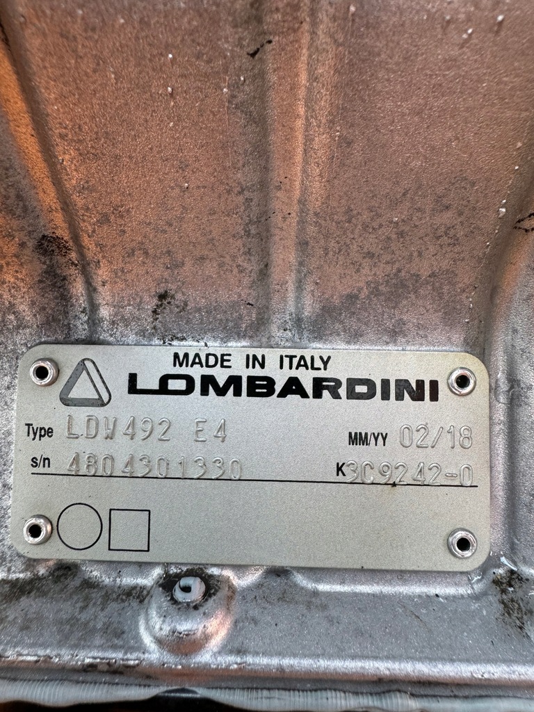 фото №13, Двигатель ldw492 dci ligier microcar lombardini 2018 24tys km