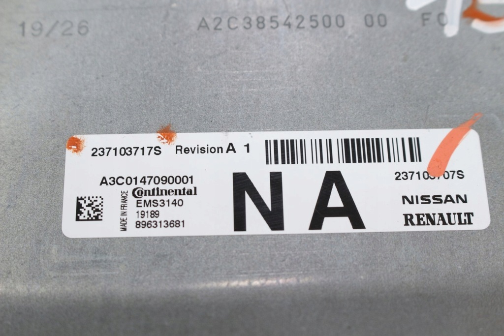 фото №6, Бортовой компьютер блок управления 237103717s 1.0 tce renault