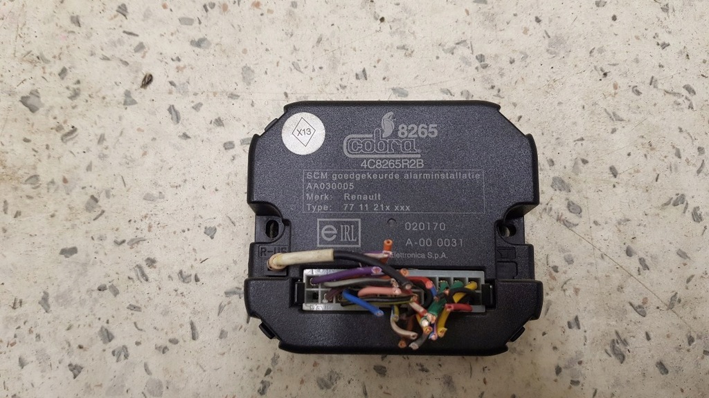 фото №1, Модуль блок керування сигналізація megane i lift