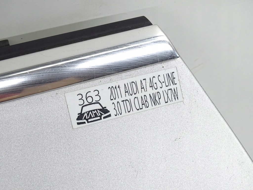 фото №10, Дверь левая левый задняя задние задние audi a7 4g 4g8 серебристый lx7w