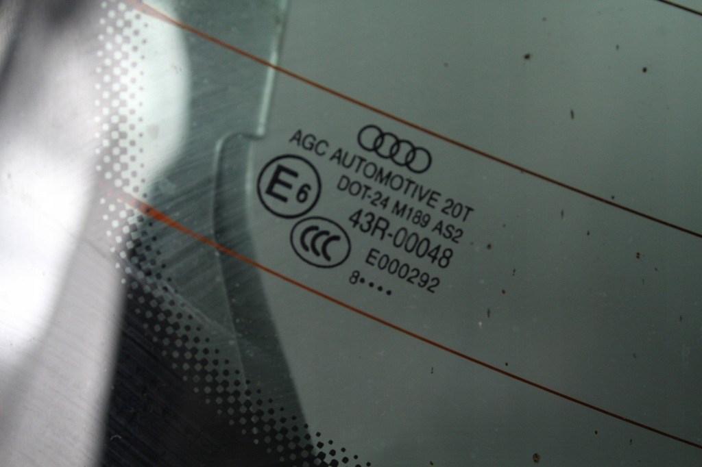 фото №6, Крышка багажника багажника стекло audi q5 8r lx7w 08-