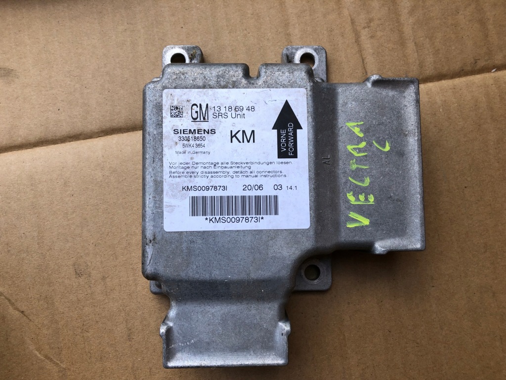фото №1, Датчик модуль подушка безопасности opel vectra c 05-08 13186948
