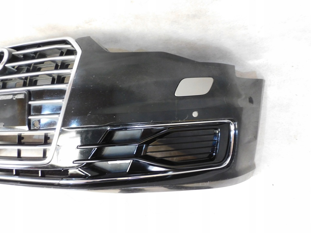 Audi a6 c7 4g рестайлінг  бампер перед передній комплектний  zwykłay чорний 6xpdc Київ