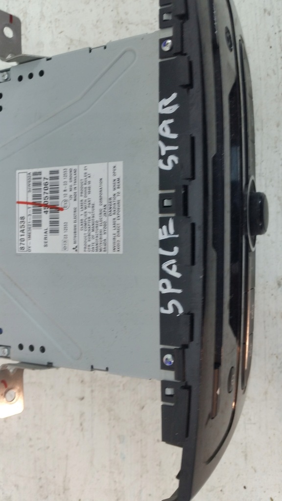 фото №5, Mitsubishi space star ii радио cd 8701a538