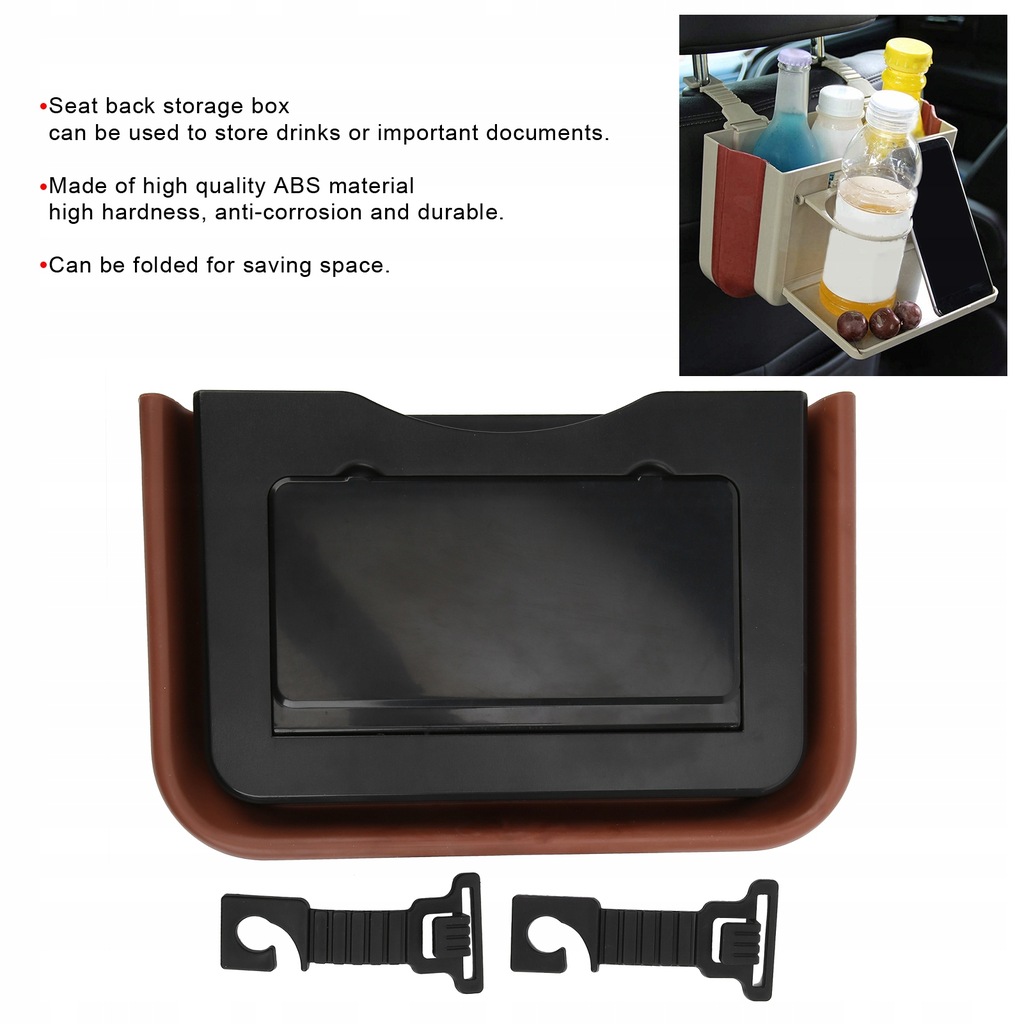 фото №7, Складной бардачок w oparciach сидений wiszący