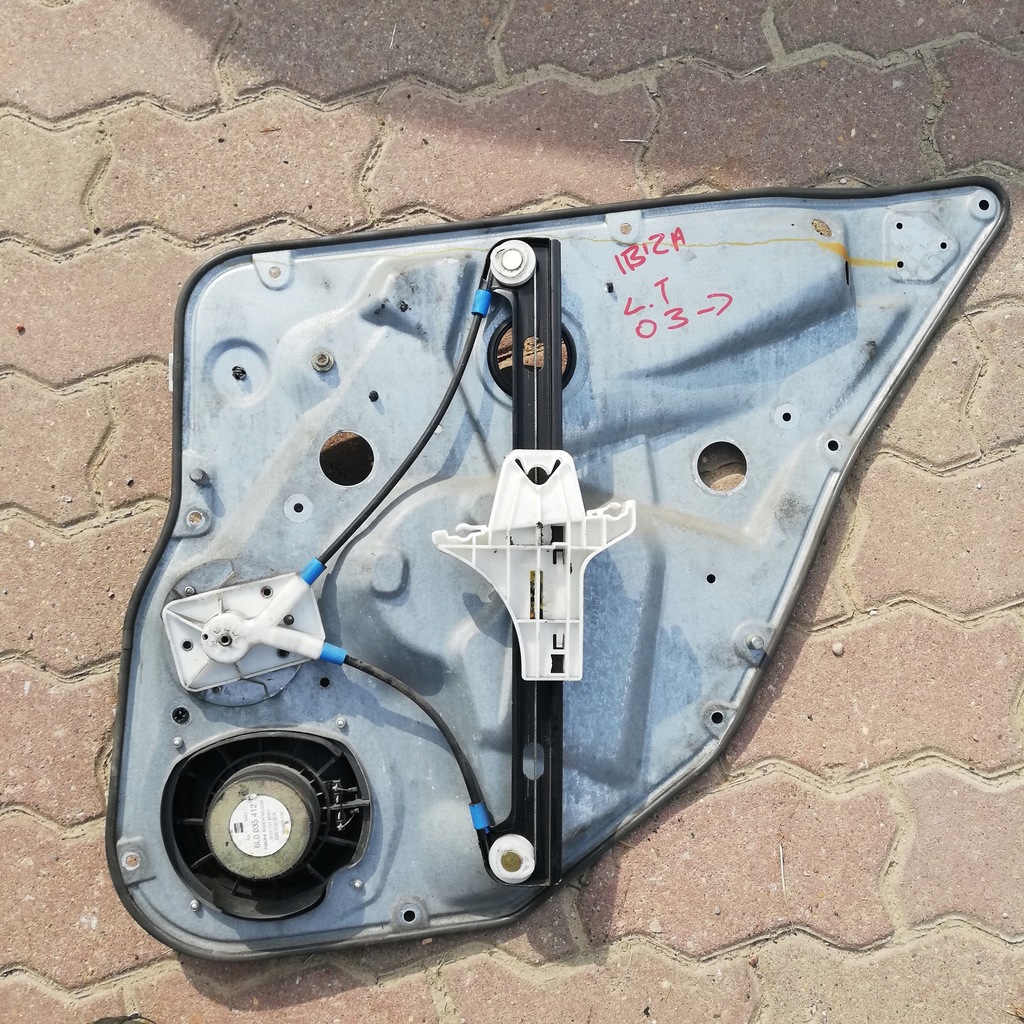 фото №4, Подъемник стекло левый задняя seat ibiza iii 6l