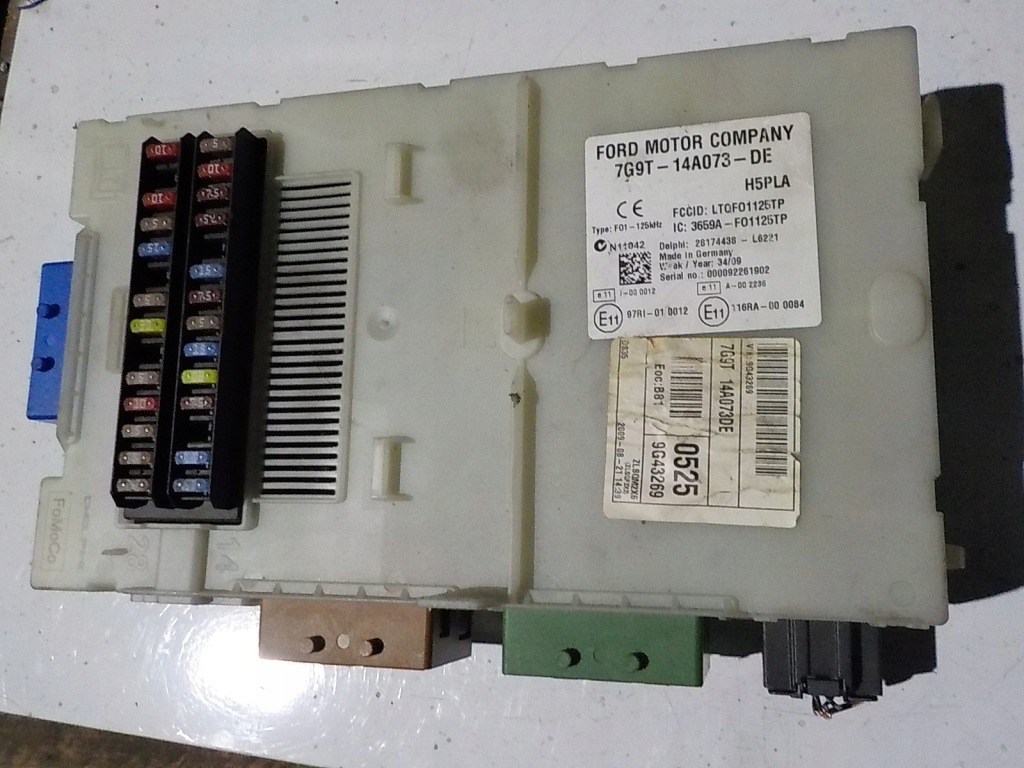 фото №1, Ford mondeo iv модуль bsi uch 7g9t-14a073-de