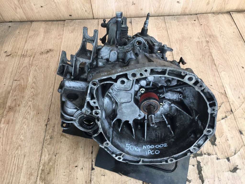 фото №1, Коробка передач передач renault scenic ii 1.9 dci nd0002