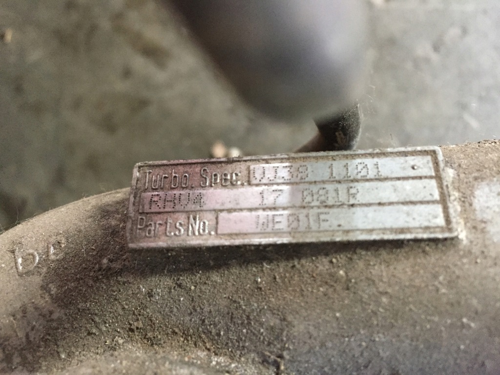 фото №2, Ford ranger 2.5tdci турбонагнітач uj38 1101 we01f