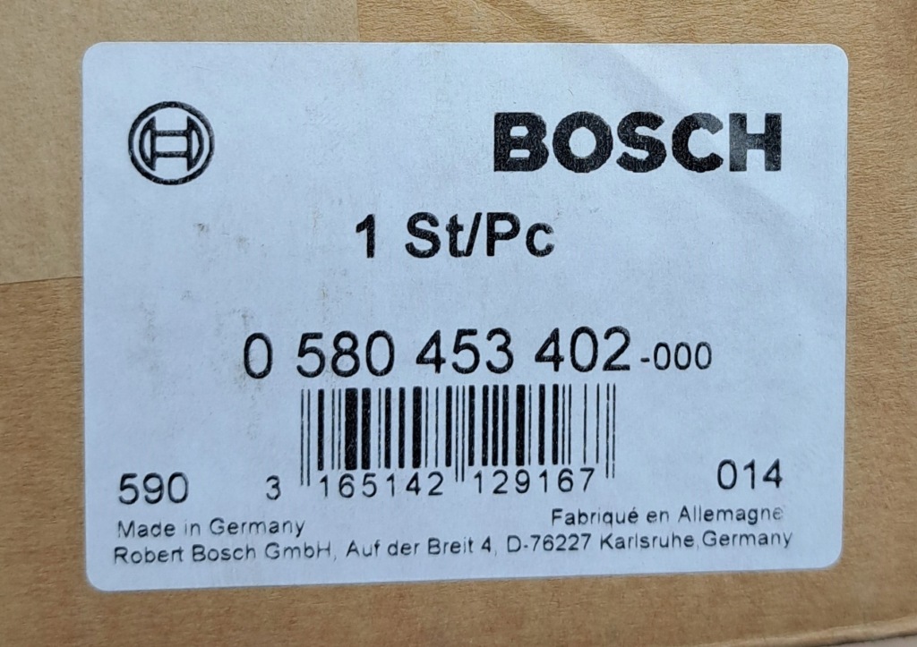Оригінал bosch насос пального 0580453402 Оригінал