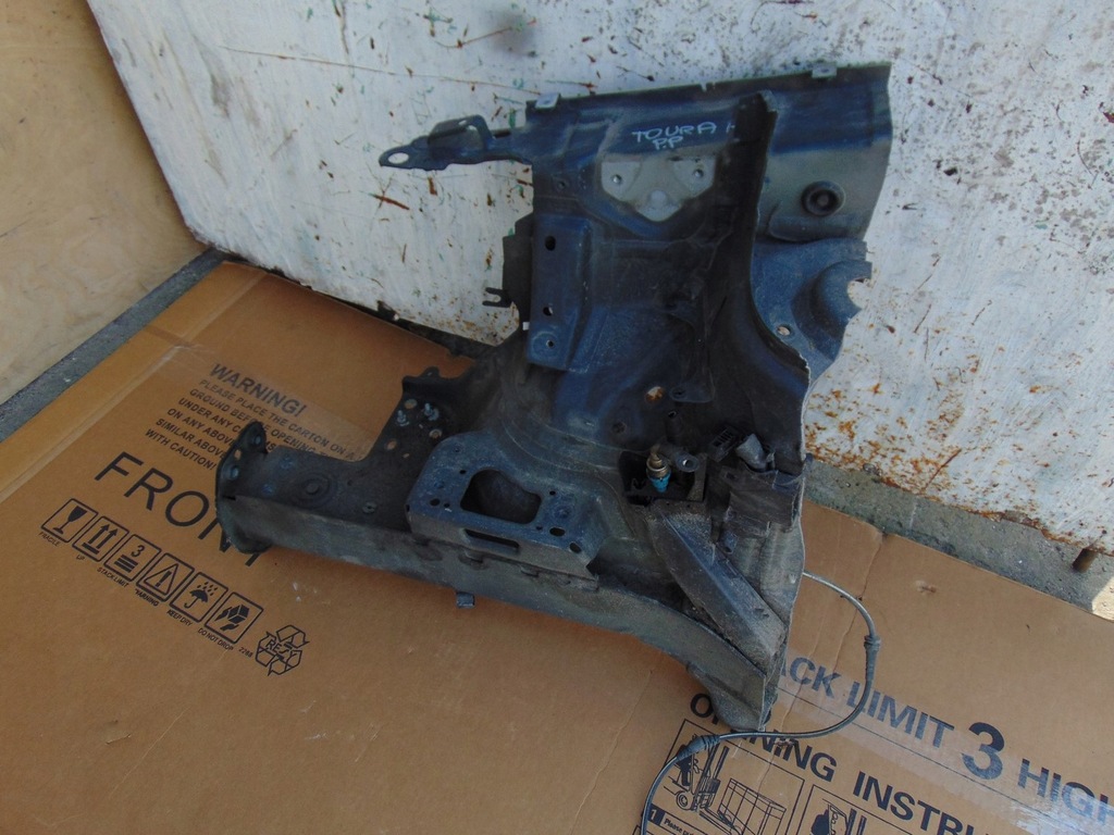 фото №6, Лонжерон четверть правая перед vw touran 2010-2015