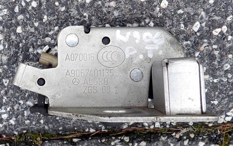 фото №5, Mercedes sprinter w906 замок двері задніх