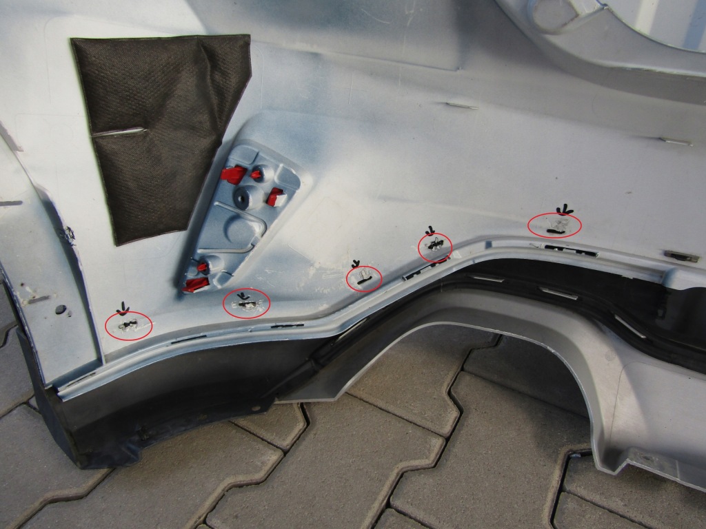 Купити Ford оригінальний номер jx7b-17906 бампер pdc