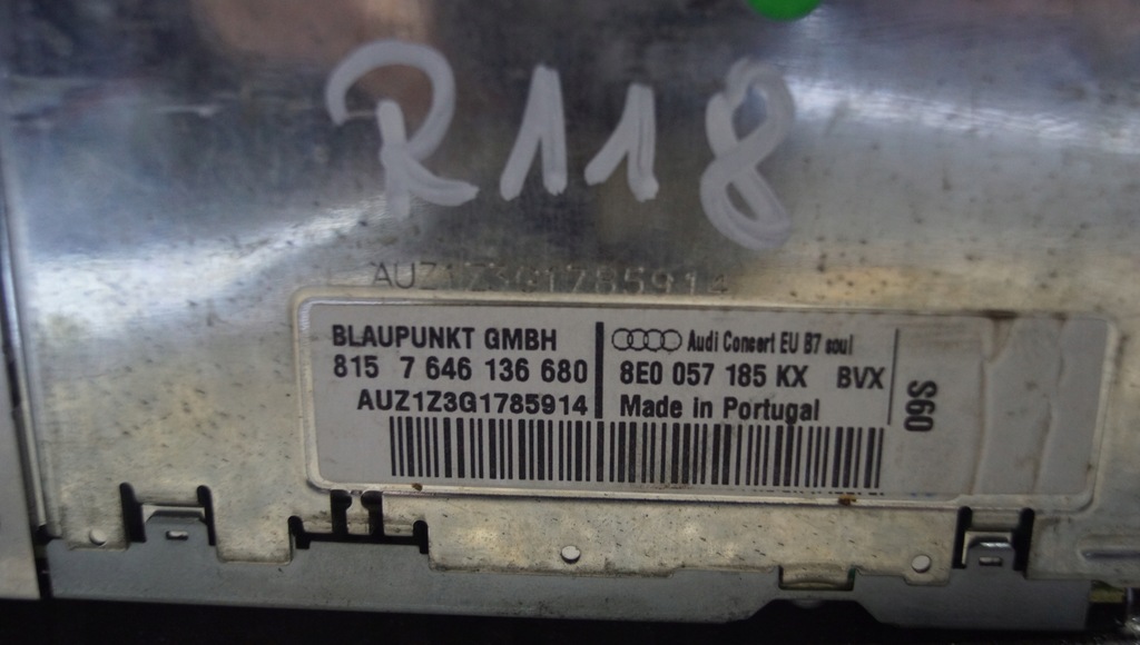 фото №6, Audi a4 b7 автомагнітола 8e0057185kx