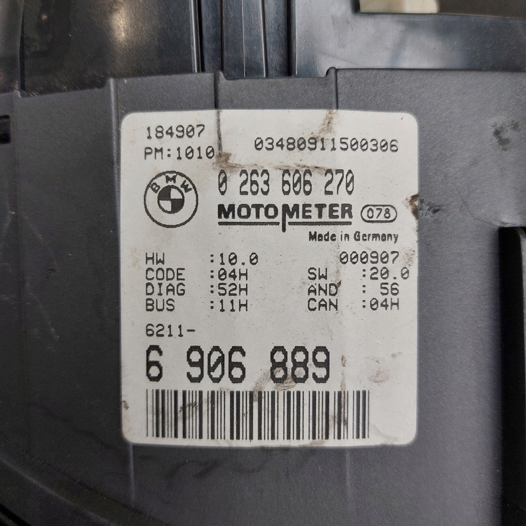 фото №8, Bmw e46 счетчик приборы europa 6906889 0263606270