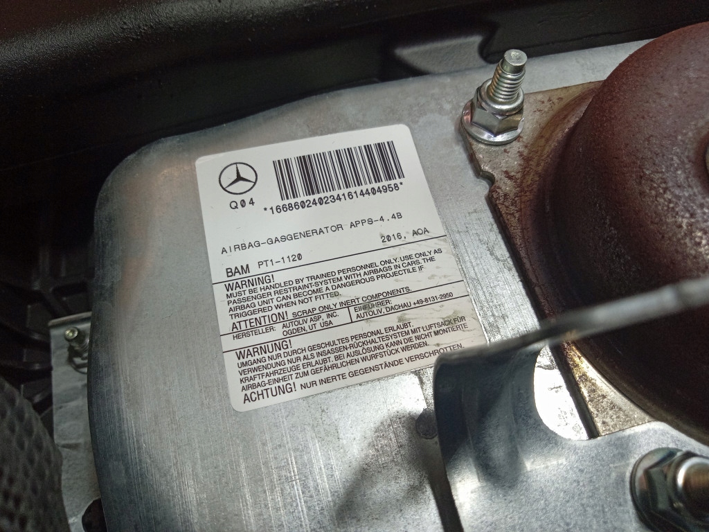 фото №14, Mercedes gls x166 панель приладів консоль подушки безпеки ремені eu do відновлення