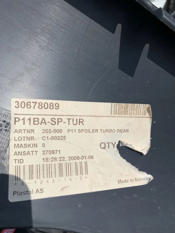 фото №6, Volvo s40 04r спойлер бампер задняя задний s 40 2004