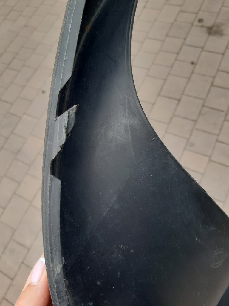 фото №11, Накладка спойлер бампера задняя задняя volkswagen touareg 10-13 7p6807568