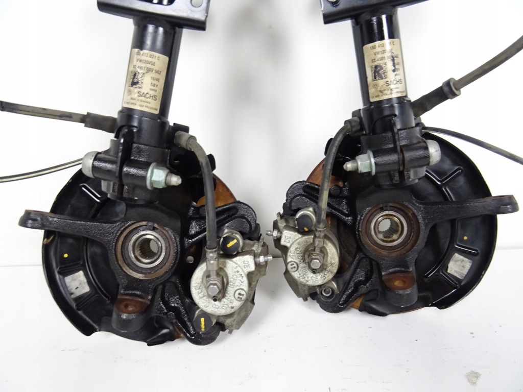 фото №11, Vw up lift 1.0 mpi амортизатор поворотный кулак левая 1s0413031c 1s0407255d