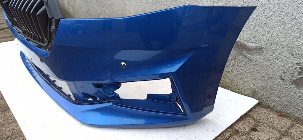 фото №8, Skoda fabia iv 2021- бампер перед 4pdc 6va807221