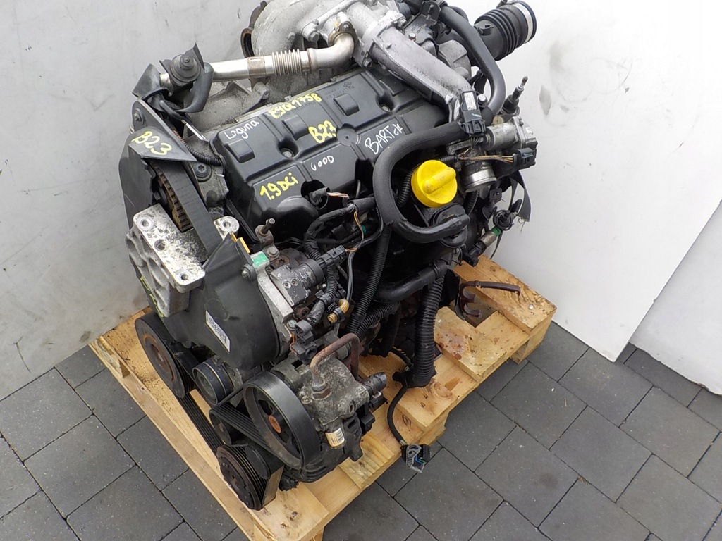 фото №10, Renault laguna ii 1.9 dci двигатель f9q1758 kompletny