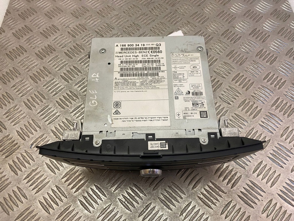 фото №6, Mercedes-benz gle amg w166 - c292 станция мультимедийная a1669003419