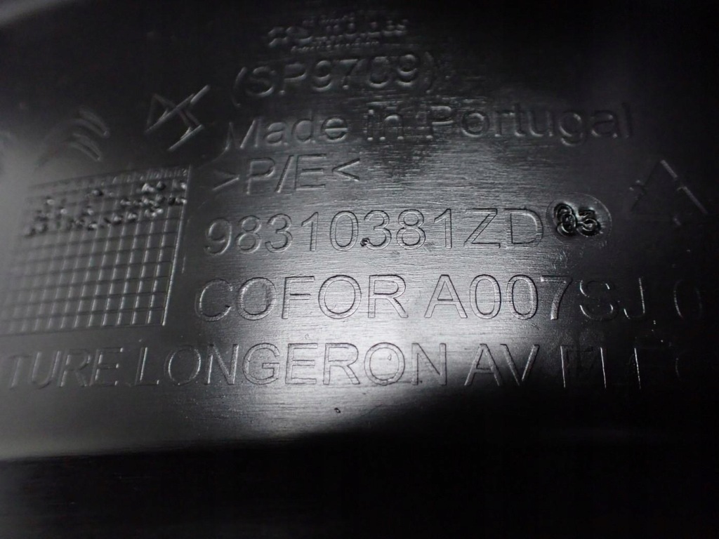 фото №6, Молдинг захист поріг поріг стійка права 98310381zd opel mokka ii b 21r