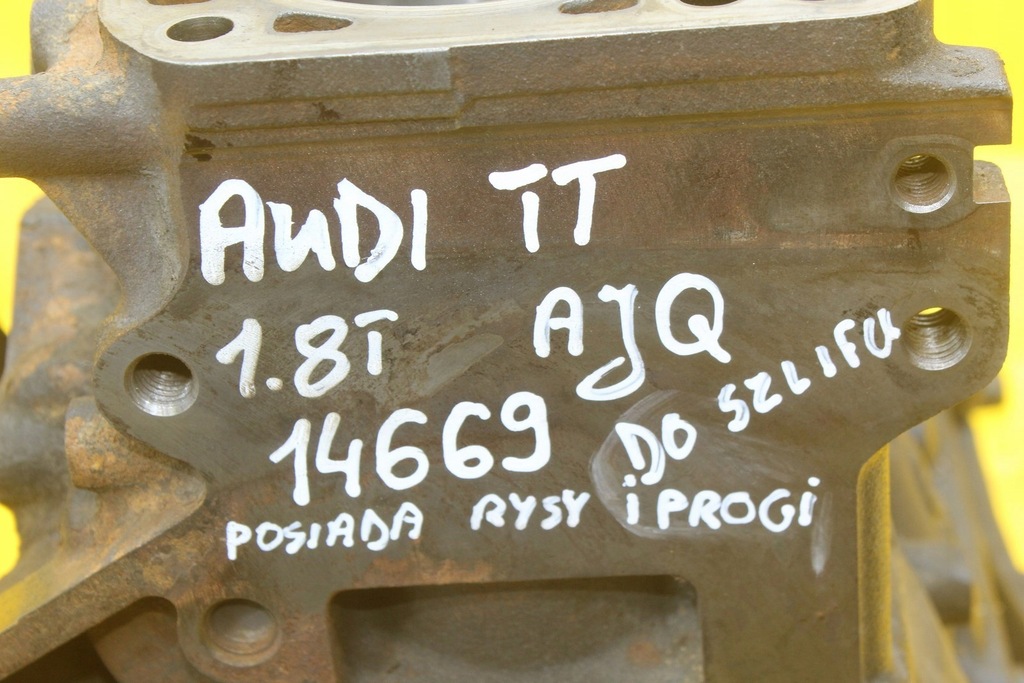 фото №16, Блок двигателя audi tt 8n s3 8l vw golf iv seat leon i 1.8 t ajq 06a103021c