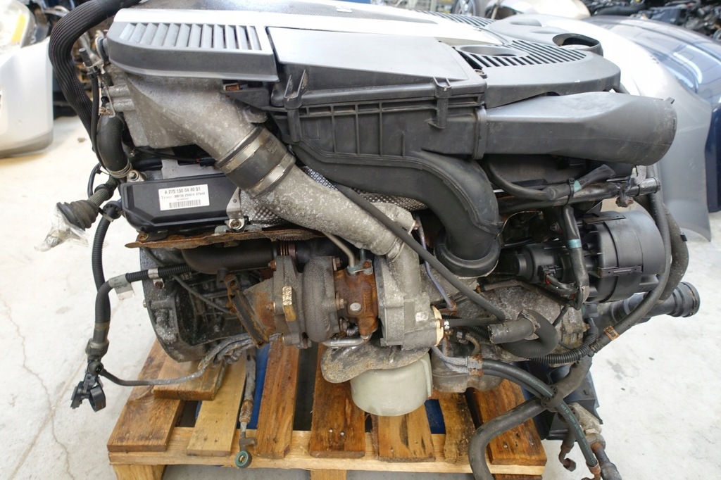 фото №6, Mercedes w220 w215 двигатель 5.5 275 v12 biturbo s600 275950 cl600 коробка передач