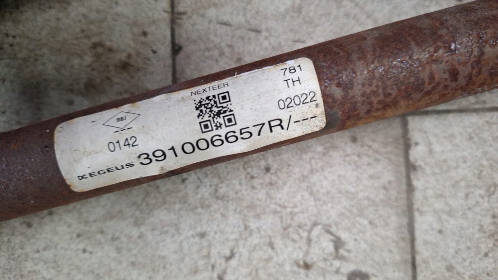 фото №3, Приводной вал правая левая renault kangoo iv z.e e-tech 391012238r