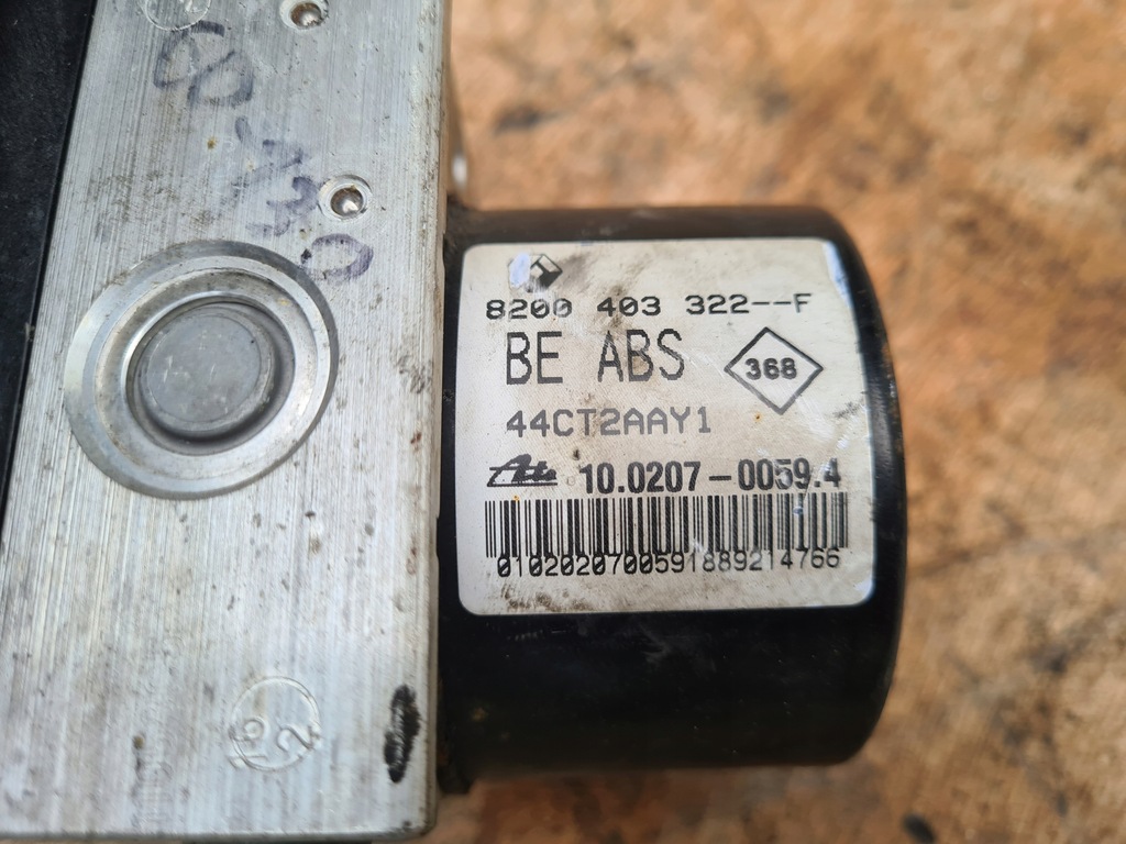 фото №3, Насос abs renault twingo ii 8200403322f