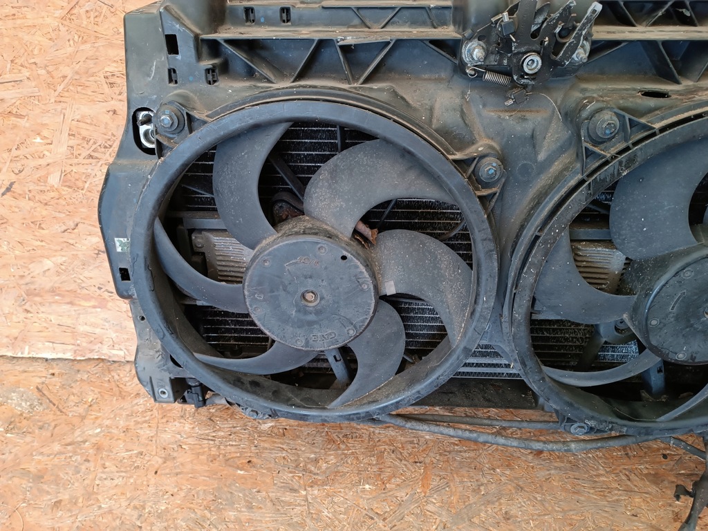 фото №12, Комплект радиатор вентиляторы pas передний citroen c6 i 05- 2.7hdi 9652189180