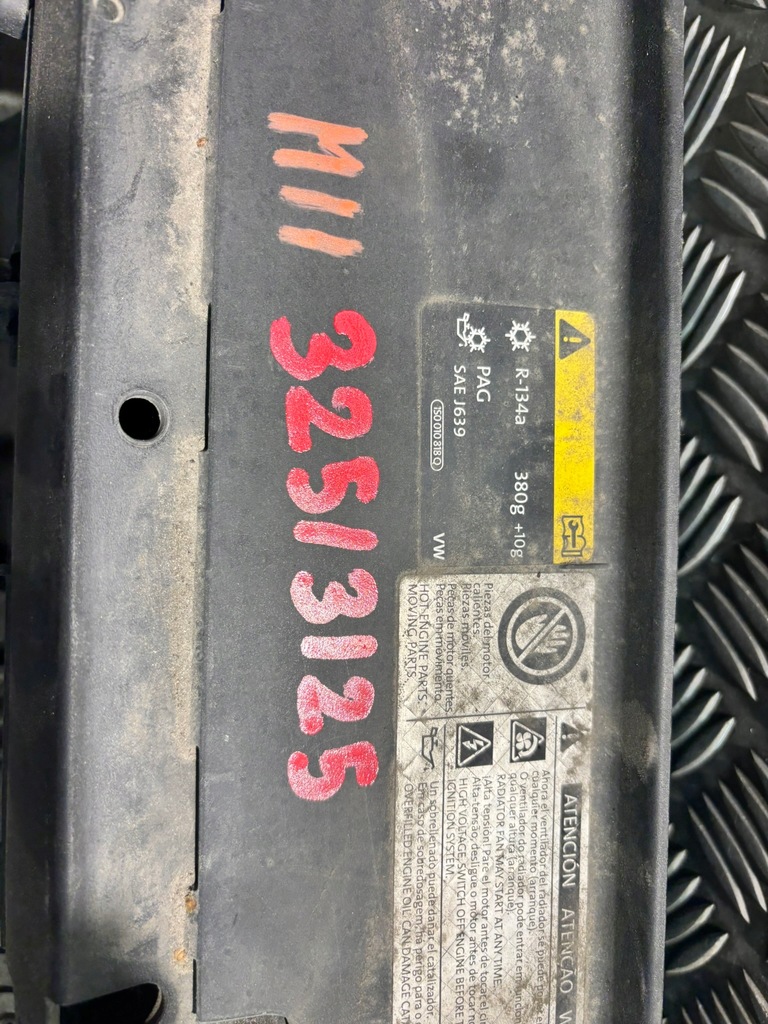 фото №9, Seat mii комплект радіатор pas передній 1s0805588 1s0805355